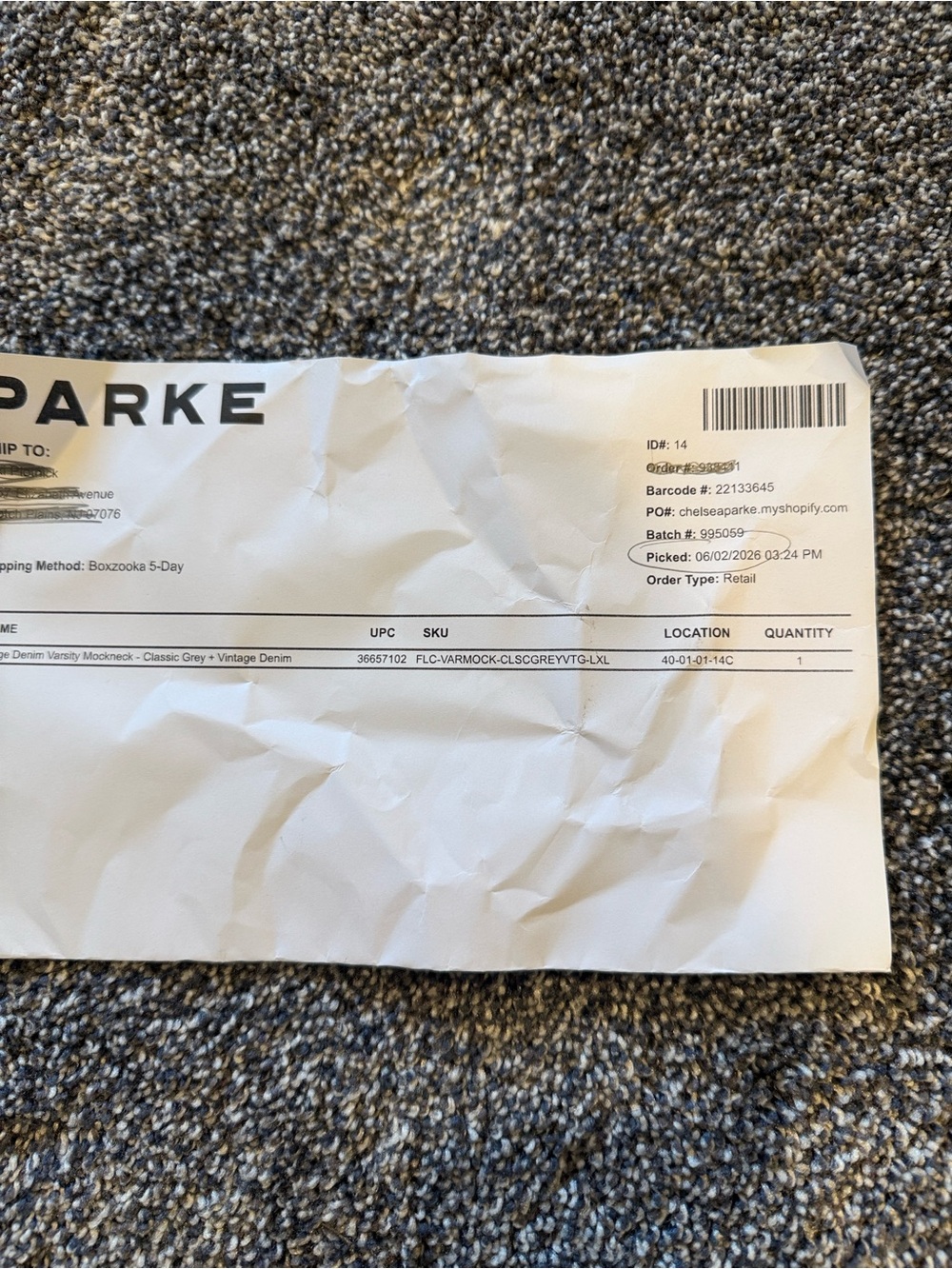 'PARKE' mockneck UNWORN - Picture 5 of 5